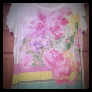 Fabulous Floral Print T-shirt
